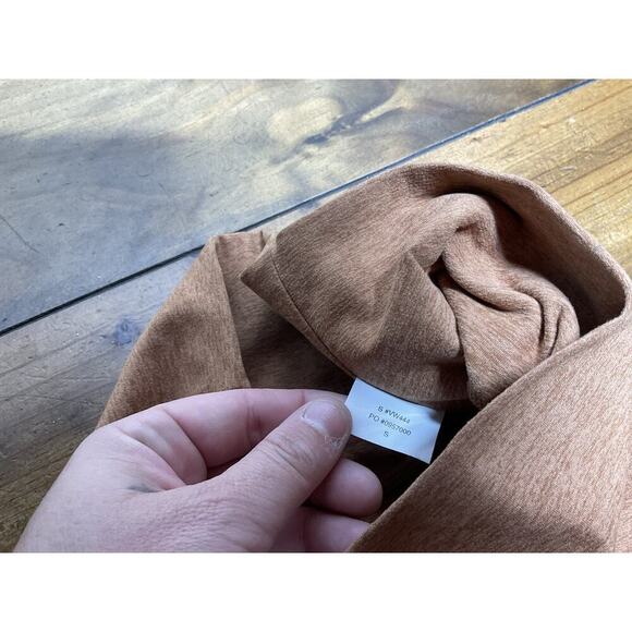 Vuori Women's Clean Elevation Legging Hazelnut Orange/Brown Athleisure Small - Picture 4 of 9